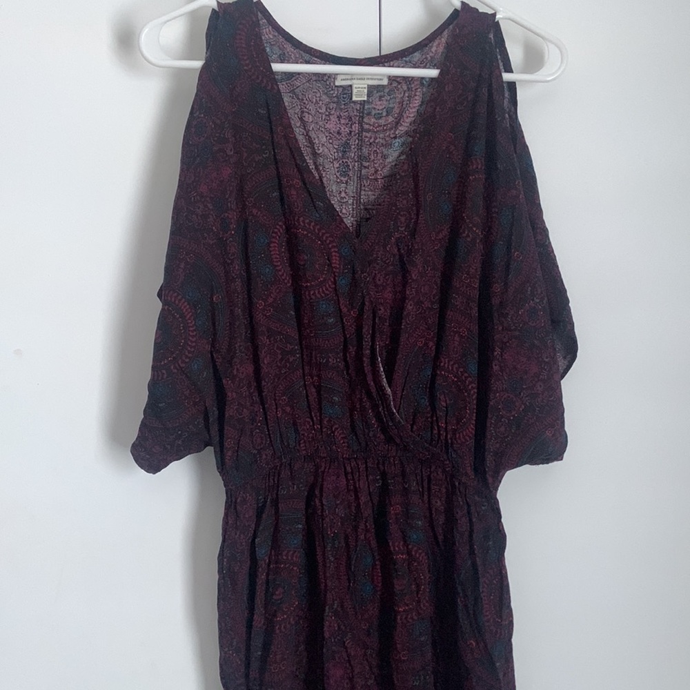 American Eagle Outfitters Fall Maxi Dress S - Picture 3 of 4